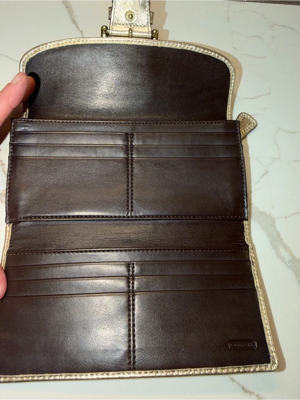 Coach Y2K Soho Signature Long Wallet